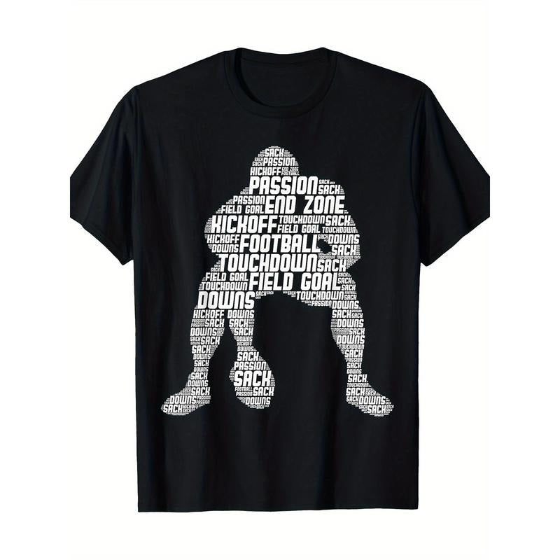 Football Lineman American Football Men T-Shirt-100%cotton-220 made in usa Hoodie, Sweatshirt | DripVista.com