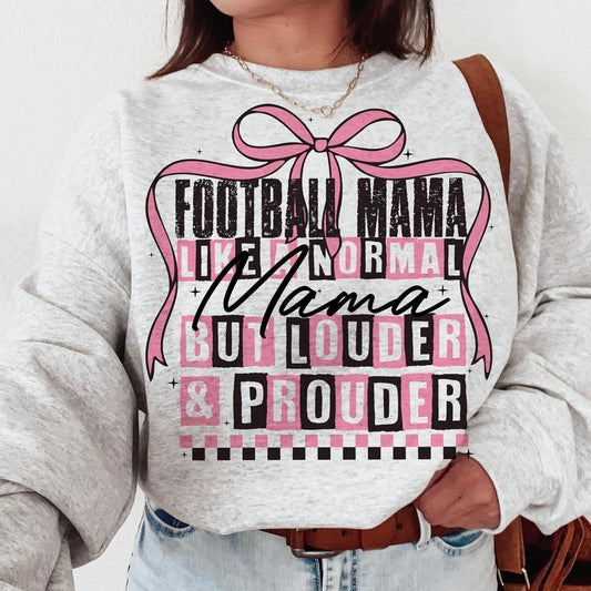 Football Mama Bow Shirt, Cheer Coquette Bow Shirt, Fall Football Shirt Shirt, Football Sport Shirt, Football Mom Shirt, Game Day Shirt