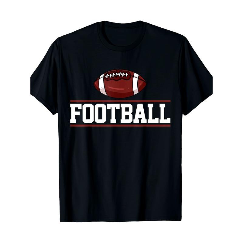 Football Player Gift T-Shirt - 220g made in usa Hoodie, Sweatshirt | DripVista.com
