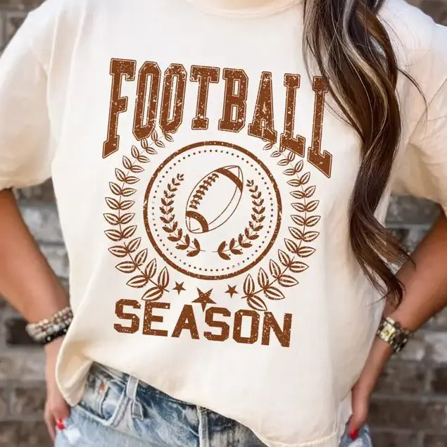 Football Season T-shirt Sports Fan Tee Retro Football Tshirt Vintage Season T-shirt Football Retro Tee Hoodie, Sweatshirt