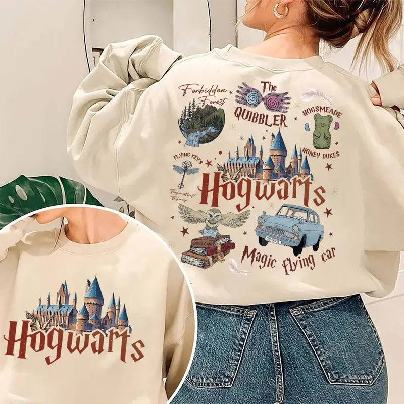 Forbidden Forest National Park Shirt, HP Inspired Shirt, Bookish Shirt, National Park Wizard Shirt, Forbidden Forest Wizard Shirt, HP Fandom Top Womenswear