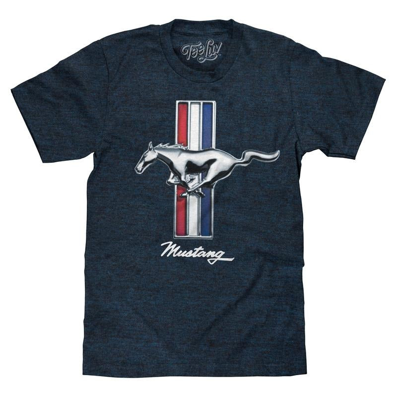 Ford Mustang Logo T-Shirt - Navy