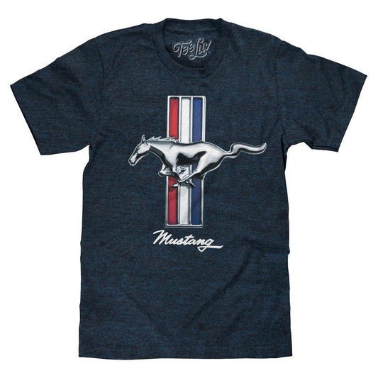 Ford Mustang Logo T-Shirt - Navy
