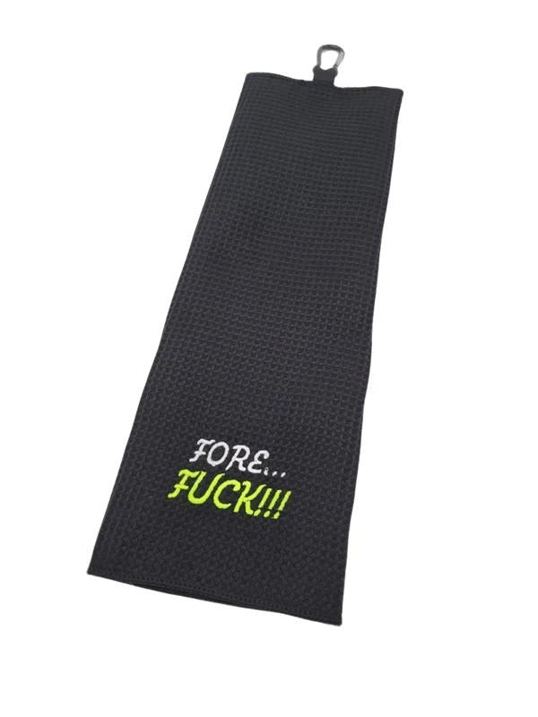 Fore...F*ck!!! Golf Towel T-Shirts, Hoodie, Sweatshirt | DripVista.com