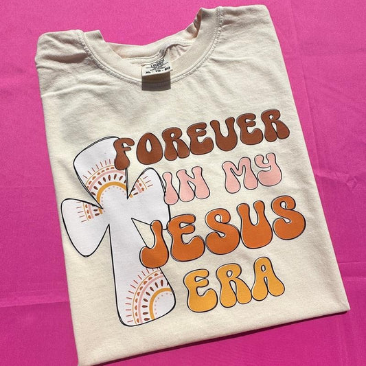 Forever In My Jesus Era Comfort Colors T-Shirt
