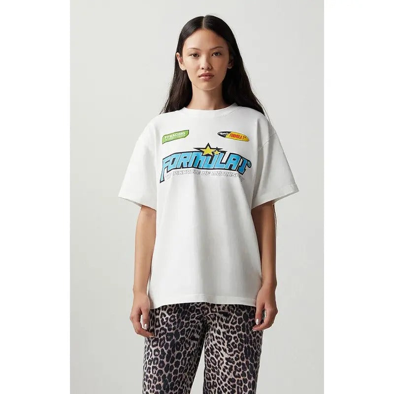 Formula 1 Women's x PacSun Pinnacle Oversized T-Shirt Hoodie, Sweatshirt | DripVista.com