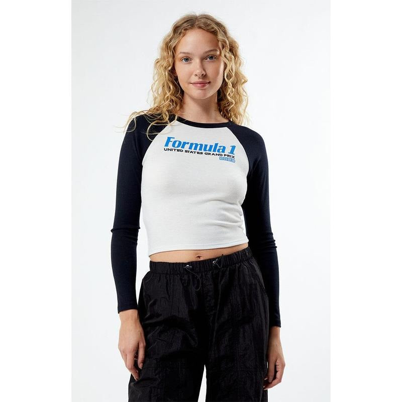 Formula 1 Women's x PacSun US Grand Prix Long Sleeve T-Shirt Hoodie, Sweatshirt | DripVista.com