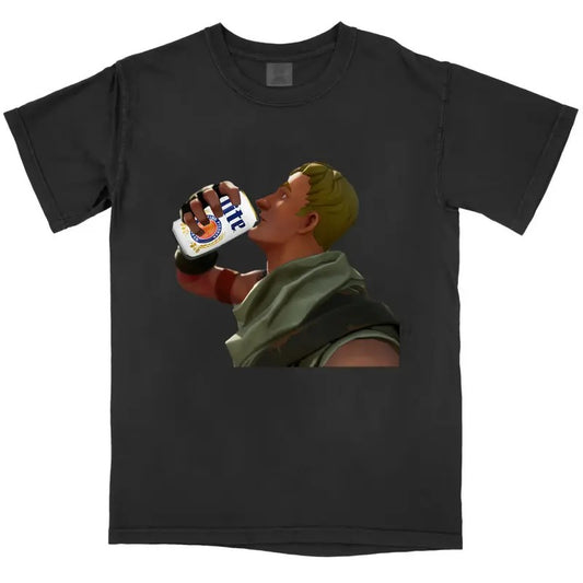 Fortnite Beer  Lite Shirt, Fortnite Shirt Graphic Tee Vintage Oversized Cotton Short Sleeve Streetwear Casual & W Trend shirt Gift For Fans, Gift For Men, Gift For Women All Size