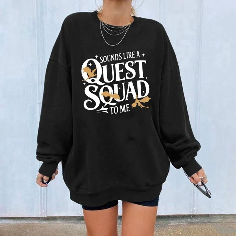 Fourth Wing Dragon T Shirt, Basgiath War College, Violet Sorrengail,Fourth Wing Quest Squad Shirt, Dragon Rider Book Lover, Bookworm Tee Pullover Tee