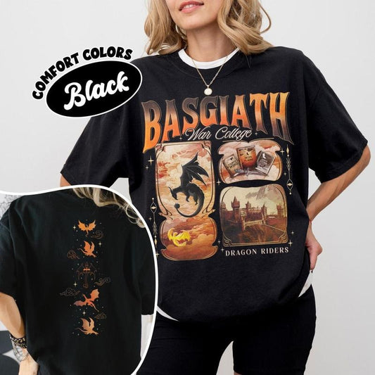 Fourth Wing Fan shirt, Basgiath War College Bookish shirt, Onyx Storm Violet Sorrengail shirt, Bookish Dragon Rider Gift, Gift