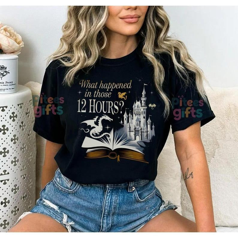 Fourth Wing Series Gildan T-Shirt For Fans, The Quest Squad Onyx Storm T-Shirt, 12 Hours Dragon Rider Tee, Book Merch Gift