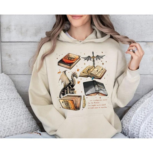 Fourth Wing Series Shirt, Onyx Storm Dragon Rider Sweatshirt, Bookish Shirt Gift For Book Lover, Violet Sorrengail Hoodie, Fantasy Book, Unisex Sweater Pullover Tee