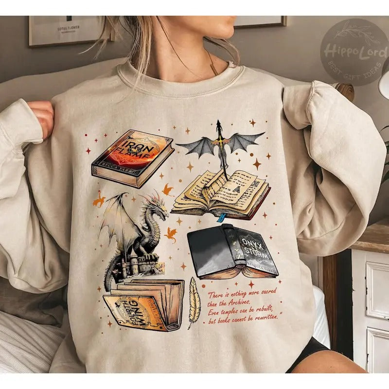 Fourth Wing Series Shirt, Onyx Storm Shirt, Dragon Rider Shirt Bookish Shirt Gift for Book Lover, Violet Sorrengail Shirt Fantasy Book Shirt