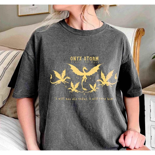 Fourth Wing Series Shirt, Onyx Storm, Dragon Rider, Bookish Tee Gift For Book Lover, Fantasy book, Violet Sorrengailstyle{n002}2