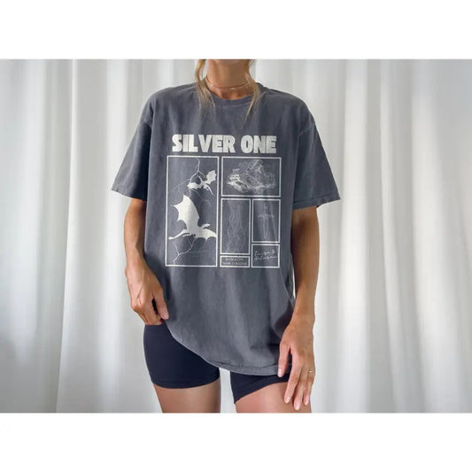 Fourth Wing Shirt Violet Sorrengail Silver One Basgiath War College Shirt Tairn and Andarna Riders Quadrant Xaden Riorson Rebecca Yarros Tee