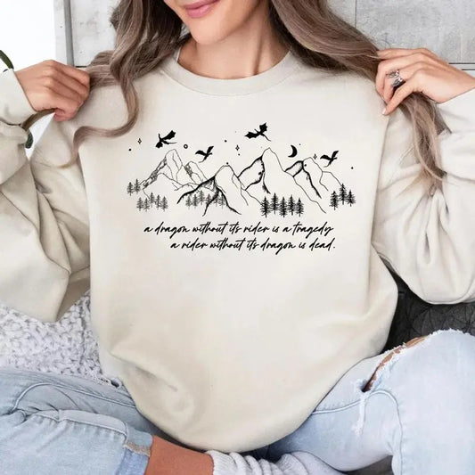 Fourth Wing Shirt, Basgiath War College T Shirt, Violet Sorrengail, Bookish Shirt, Xaden Riorson, Gifts For Readers, Fantasy Book Dragon Pullover Teestyle{n002}2