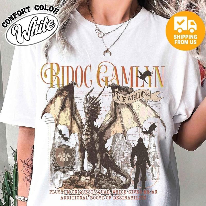 Fourth Wing Shirt, Bookish Dragon Rider Tshirt Women, Dragon Shirts, Fantasy Book Lover Tee Shirts, Romantasy Book Lover, Full