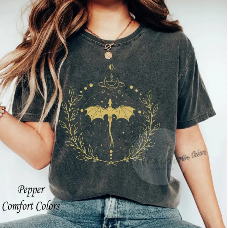 Fourth Wing Shirt, Rebecca Yarros Tee, Violet Sorrengail, Xaden Riorson, Romantasy Fantasy, Bookish Merch, Gifts For Feaders