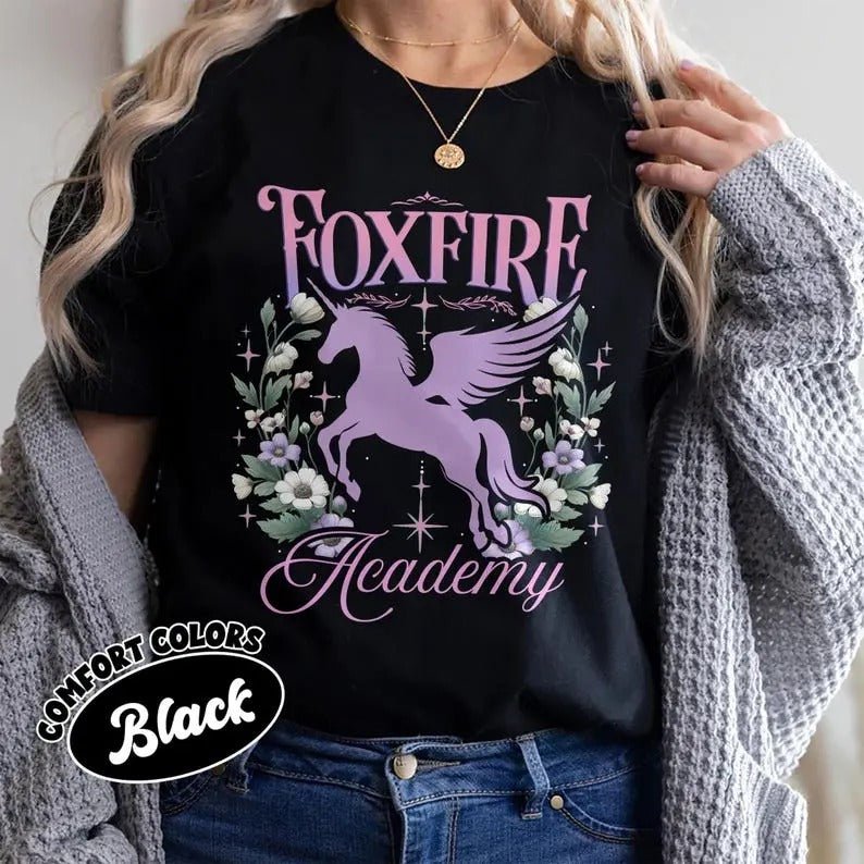 Foxfire Academy Shirt, Keeper Of The Lost Cities Symbols Shirt, Foxfire Academy Merch, acotar merch, throne of glass