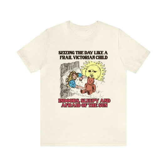 Frail victorian shirt, Hand drawn vintage gothic shirt, Weirdly specific meme shirt, Social anxiety meme shirt, Home body meme shirt