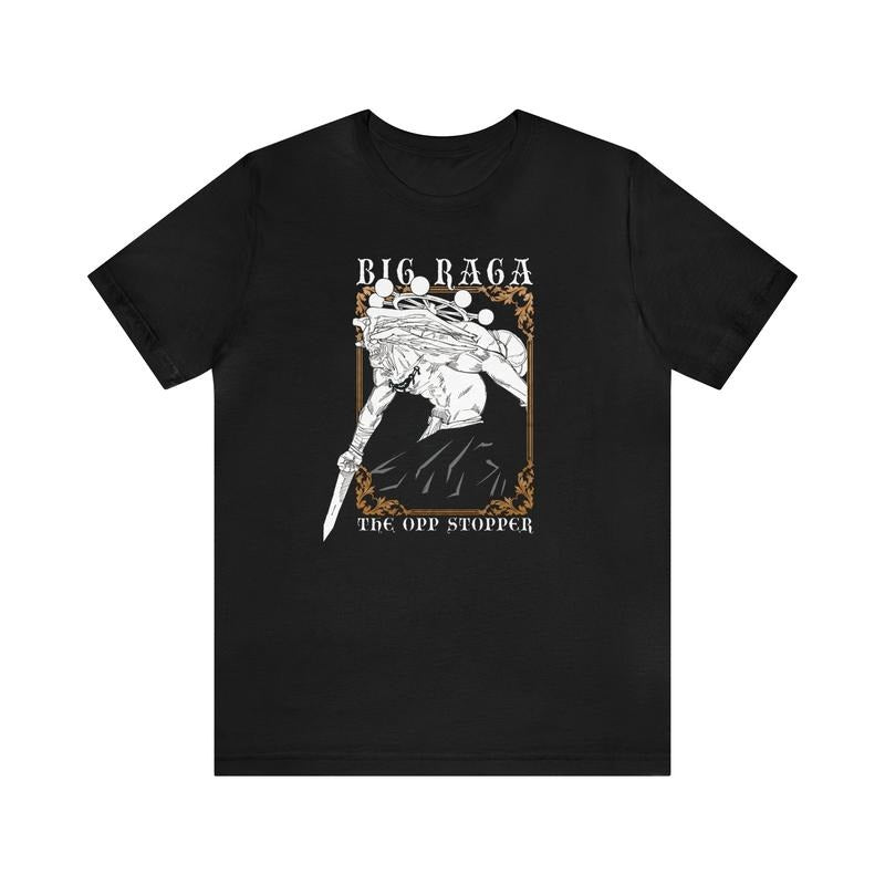 Framed Big Raga Tee Anime Shirt Hoodie, Sweatshirt | DripVista.com