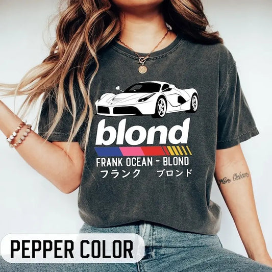 Frank 0cean BLOND WHITE FERRAR, Blonded Tee