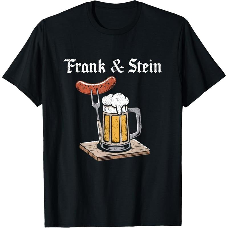 Frank And Stein German Beer Shirt Drinking Oktoberfest T-Shirt made in us Hoodie, Sweatshirt | DripVista.com
