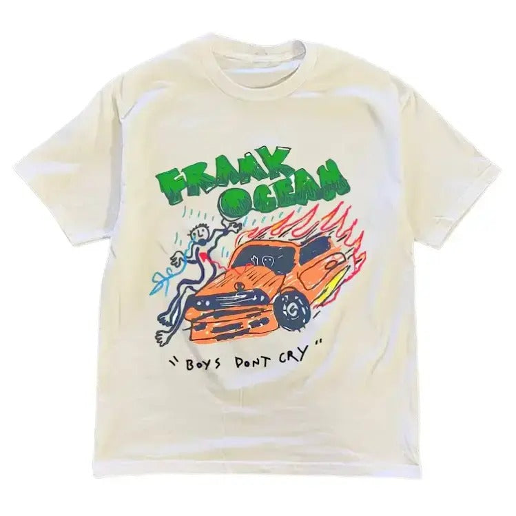 Frank Hip Hop T-shirt, Dont Cry Rapper Tee Classic Cotton Hoodie, Sweatshirt | DripVista.com