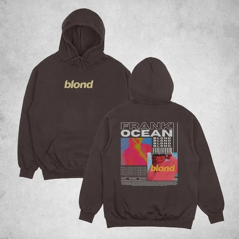 Frank Ocean BLOND Hoodie, Blond Album, Frank Ocean Blond Album Cover Hoodie, Vintage Style Hoodie, Blonded, gift for him...