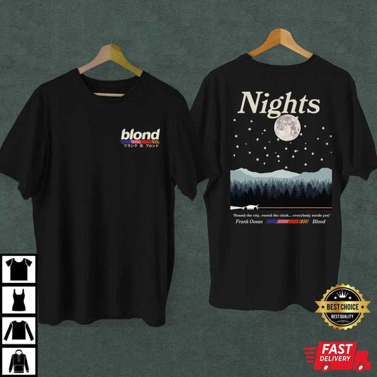 Frank Ocean Nights Tee, Frank Ocean Blond Shirt, Gift For Fan