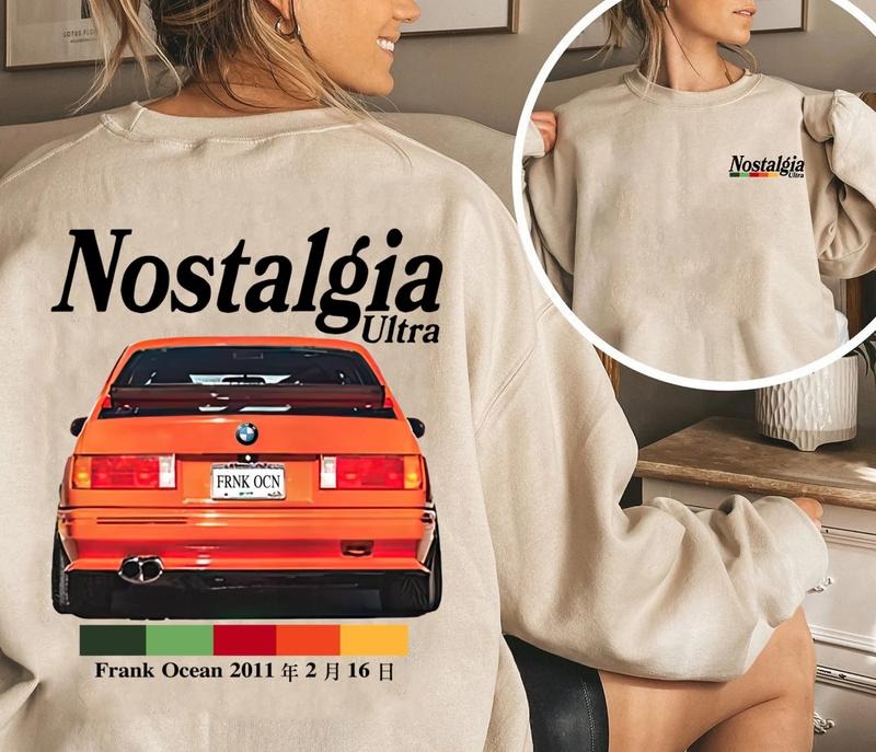 Frank Ocean Nostalgia Ultra Sweatshirt, Frank Ocean Merch, Gift For Fan