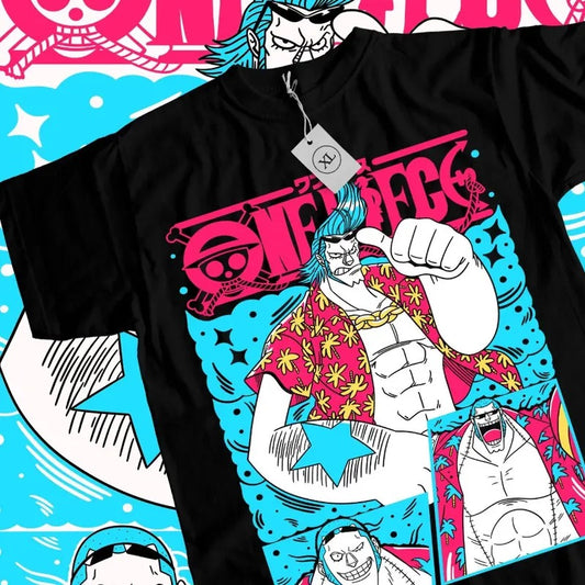 Franky T-shirt One Piece Manga Anime Unisex T-shirt
