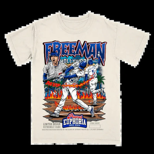Freddie Freeman V2 Tee for Men - Vintage Tee Soft and Comfortable Shirt - Menswear - Graphic T-Shirt