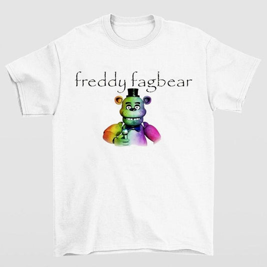 Freddy Fagbear Pride Shirt Stylish and Iconic Design for FNAF and Pride Enthusiasts