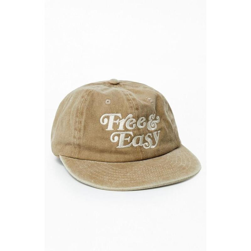 Free & Easy Men's Logo Washed Khaki Hat T-Shirts, Hoodie, Sweatshirt | DripVista.com