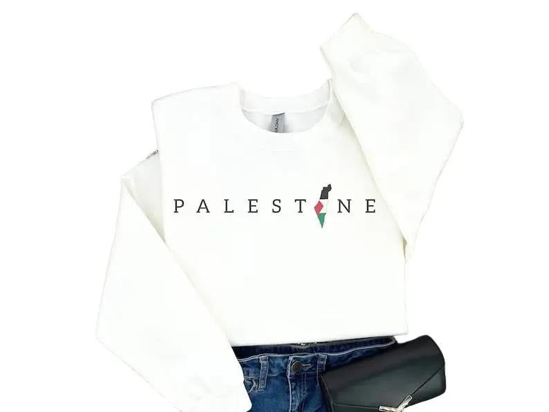 Free Palestine Gaza Sweatshirt, Palestine Hoodie, Activist Sweat T-Shirts | DripVista.com