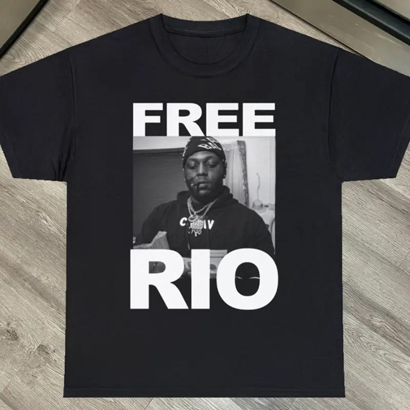 Free Rio Shirt Rio Da Yung Og - Men's Tropical Print T-shirt - Classic Hoodie, Sweatshirt | DripVista.com