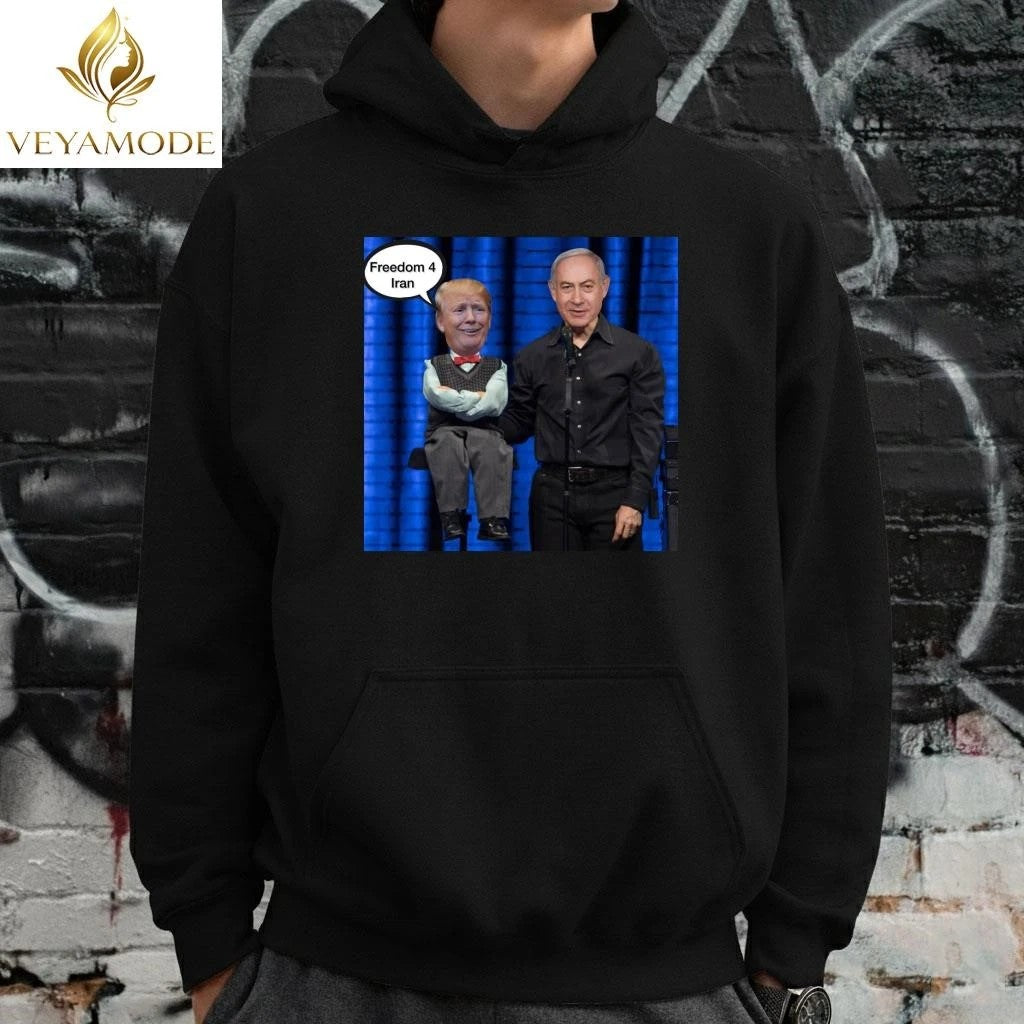 Freedom 4 Iran x Netanyahu manipulates the puppets Trump tee