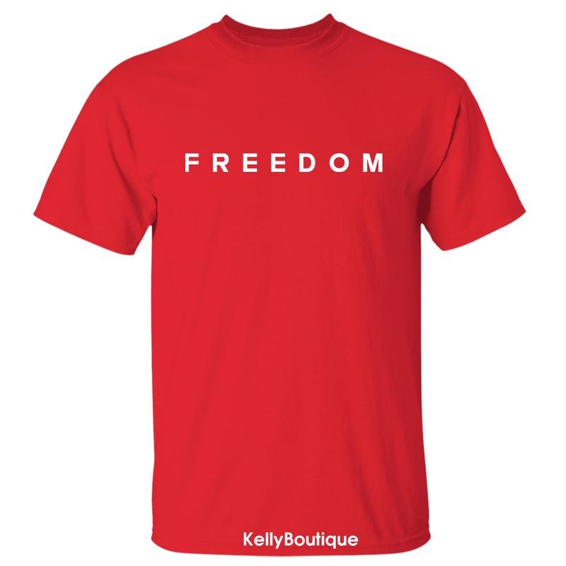 Freedom Charlie Kirk A True American Patriot Legends Never Die Memorial T-Shirt, Wear Red on October 14th as Charles James Kirk Day Tee, Charlie Kirk Birthday Tee, Graphic Design Unisex Cotton T-shirt for Men for Women Menswear Womenswear