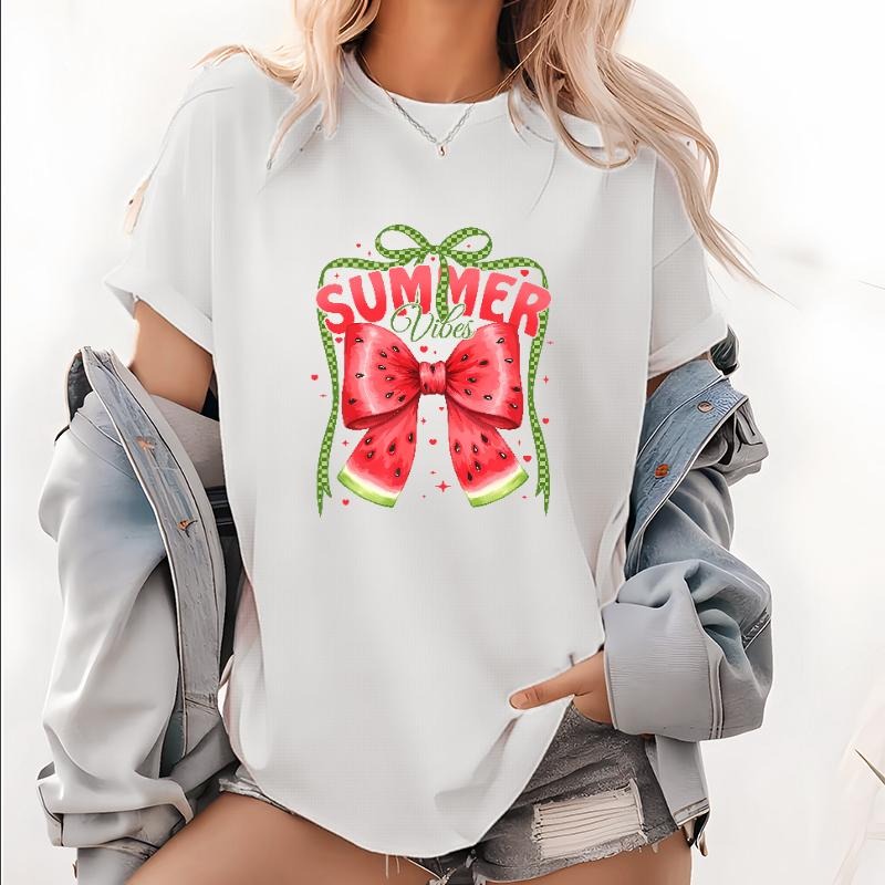 Fresh Gunpla brand Energetic Lightsaber brand - Shirt for Summer, Featuring WB shield Playful Watermelon