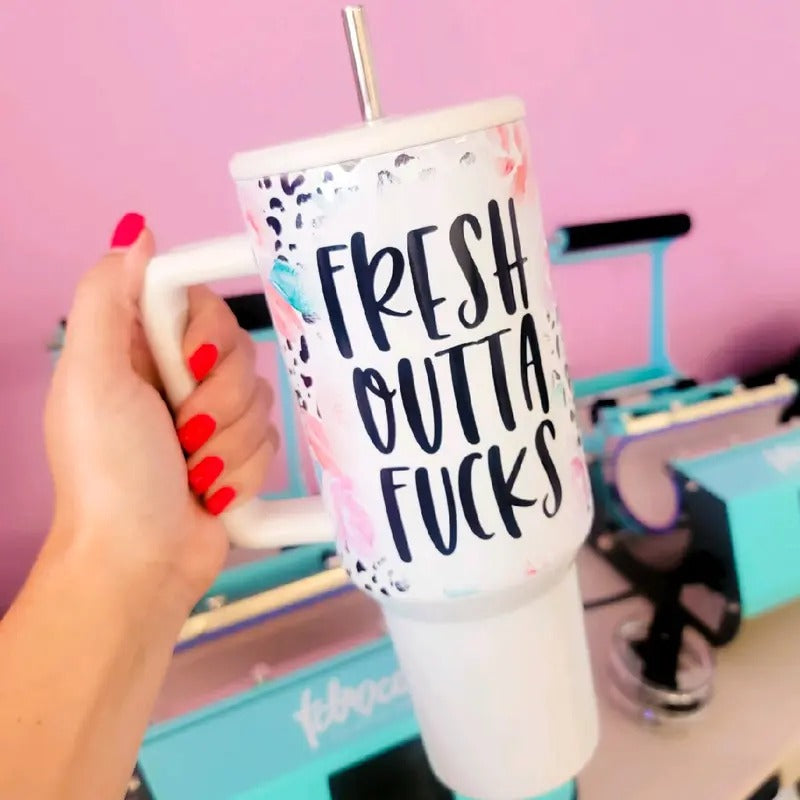 Fresh Outta Fucks 40 Oz Tumbler T-Shirts, Hoodie, Sweatshirt | DripVista.com