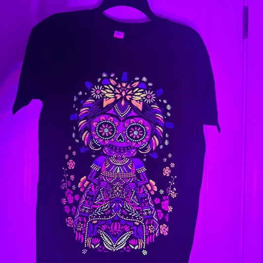 Frida Catrina t-shirt Cotton Black