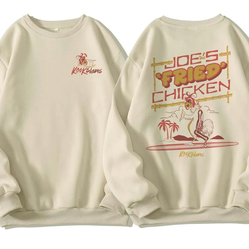 Fried Chicken Vintage Tshirt Sweatshirt Hoodie | DripVista.com