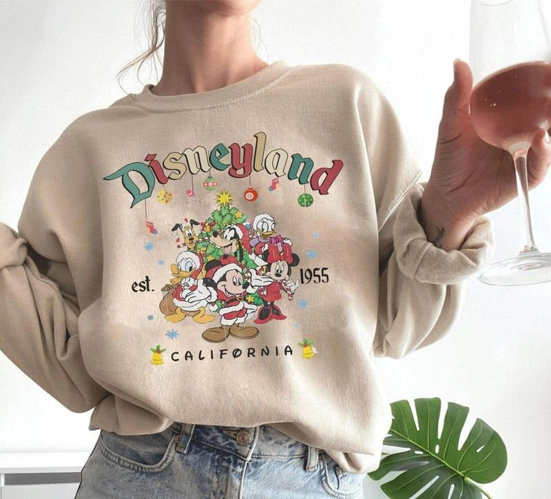 Friends Christmas Est 1955 Sweatshirt, Christmas Gifts T-Shirts, Hoodie | DripVista.com