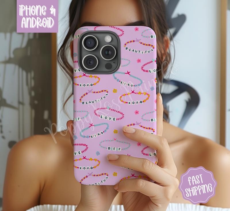 Friendship Bracelet Phone Case Mag Safe Compatible Magnetic Tough Cases T-Shirts, Hoodie, Sweatshirt | DripVista.com