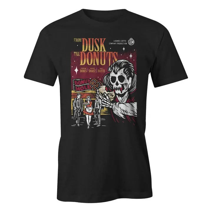 From Dusk Till Donuts Tee, humor shirt, funny tee shirt Hoodie, Sweatshirt | DripVista.com