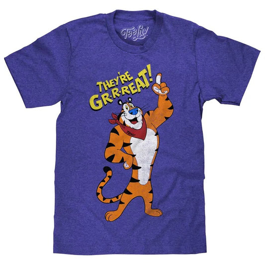 Frosted Flakes Tony The Tiger T-Shirt - Royal Blue