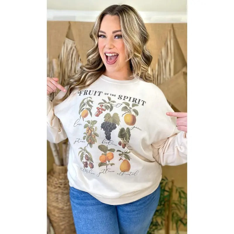 Fruit of the Spirit Graphic Sweatshirt T-Shirts, Hoodie | DripVista.com
