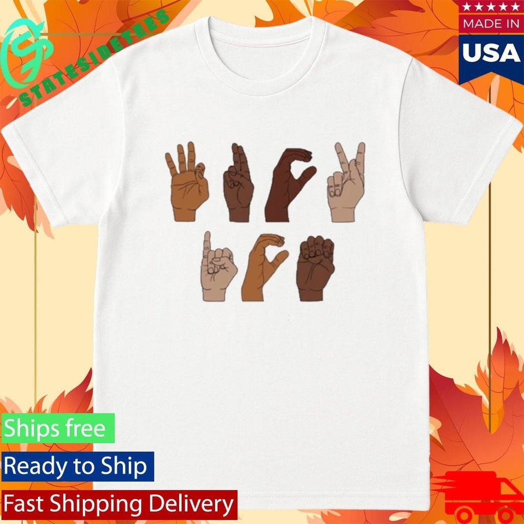 Fuck Ice Hand Sign Language Shirt Chinga La Migra Shirt