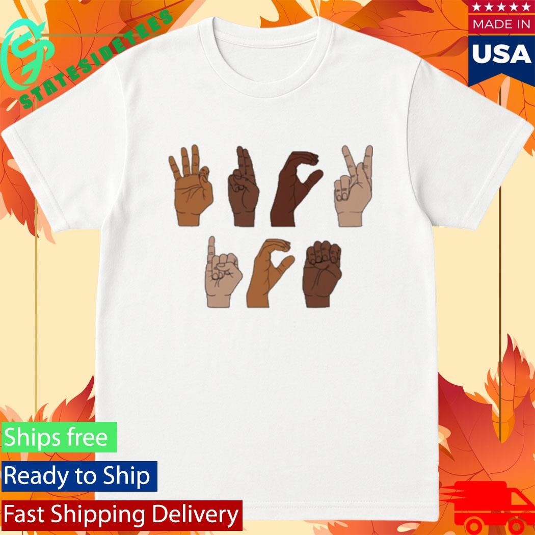 Fuck Ice Hand Sign Language Shirt Chinga La Migra Shirt
